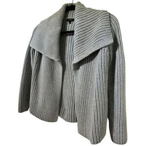 Talbots Petites Gray 100% Cotton Sweater Size P = Small Petite